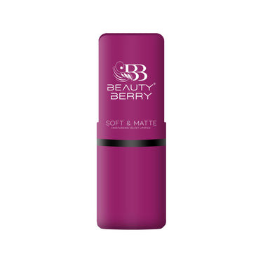 Beauty Berry Soft & Matte Moisturizing Velvet Lipstick For Women - Long-Lasting, Hydrating, High-Pigment Color. (Shade 02)